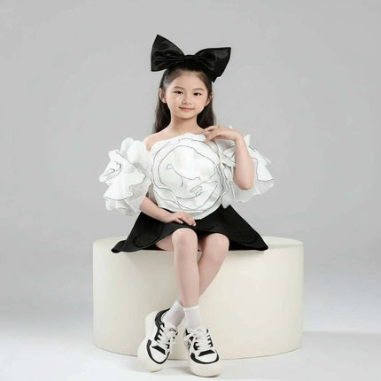 Charming Summer Flower Girl Dresses for Kids - Perfect for Birthdays and Baptisms, Sleeveless- Très Elite- Très Elite