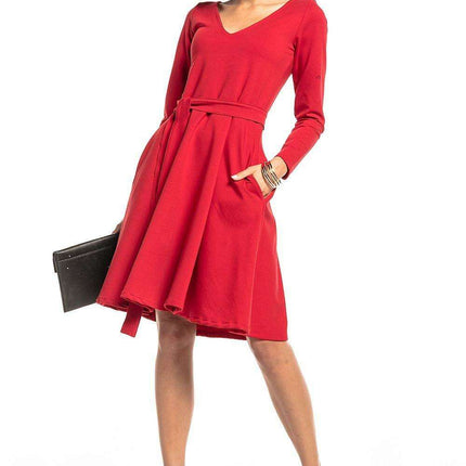 Charming Sweetheart Flared Cotton Daydress - Très Elite