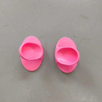 Charming Tiny Bow-Designed Heat-Resistant Silicone Oven Mitts - Set of 2 Mini Pot Holders for Safe Cooking..