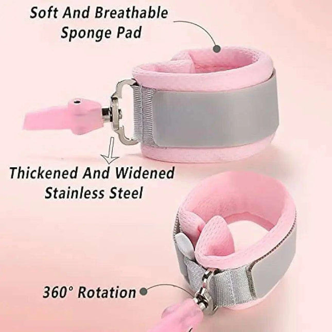 Charming Toddler Safety Backpack with Angel Wings and Anti-Lost Wrist Link