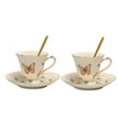 2 Cups 2 Saucers