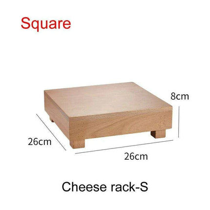 Charming Vintage Wooden Multi-Tier Treat and Snack Display Rack for Events and Celebrations - Très Elite
