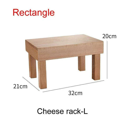 Charming Vintage Wooden Multi-Tier Treat and Snack Display Rack for Events and Celebrations - Très Elite