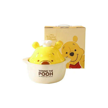 Charming Winnie the Pooh Ceramic Casserole for Gas Stove Cooking - Très Elite