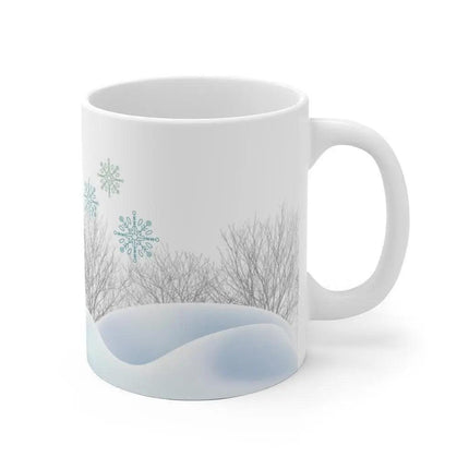 Charming Winter Snowman Ceramic Mug - Delight in Festive Sips