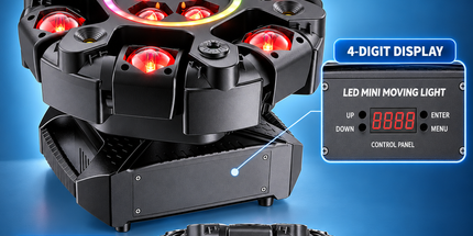 150W-Rated 6-Arm RGBW Moving-Head Stage Light with DMX512 LED Lights 6-arm-rgbw-dmx512-moving-head-stage-light Electronics > Lighting & Studio > Stage Lighting > Stage Lights > Moving Head Lights