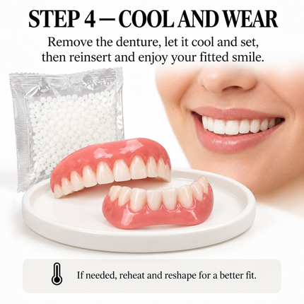Denture Silicone Liner Kit — Soft Cushion Liners for Upper & Lower Dentures Denture Repair Kits denture-silicone-kit-silicone-liners-soft-kit-soft-denture-kit-teeth-upper-and-lower-set-easy-use-dental-care Health & Beauty > Oral Care > Dentures & Dental Appliances > Denture Adhesives & Accessories