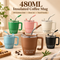 480ml Insulated Stainless Steel Coffee Mug with Straw Lid Mugs 480ml-coffee-mug-304-stainless-steel-sealed-drinking-cup-for-cold-and-hot-water-insulated-milk-coffee-cup-drinkware-with-straw Home & Kitchen > Kitchen & Dining > Drink & Barware > Mugs & Cups > Travel Mugs