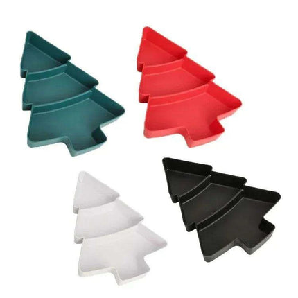 Cheerful Holiday Tree Snack Bowl - Ideal Treat Holder for Festive Celebrations - Très Elite