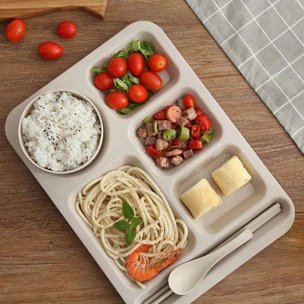 Cheerful Kids' Dining Adventure Set – Engaging Plates, Bowls, and Utensils for Young Eaters - Très Elite