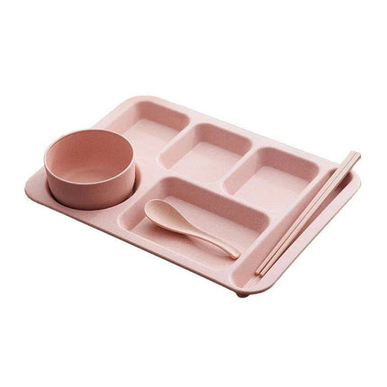 Cheerful Kids' Dining Adventure Set – Engaging Plates, Bowls, and Utensils for Young Eaters..