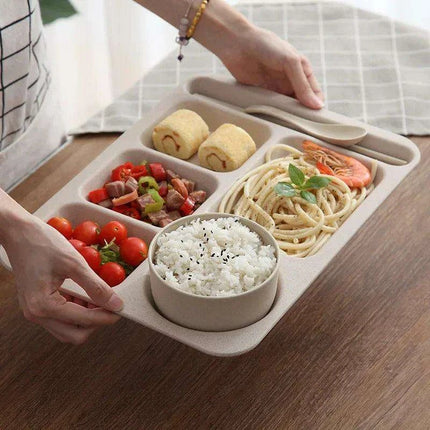 Cheerful Kids' Dining Adventure Set – Engaging Plates, Bowls, and Utensils for Young Eaters - Très Elite