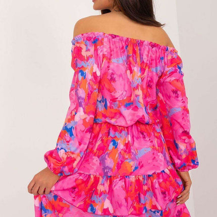 Cheerful Parisian Mini Dress for Summer Adventures - Très Elite