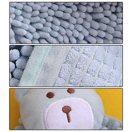 Chenille Animal Hand Towels Set - Elegant Absorbency with Quick Dry Features - Très Elite
