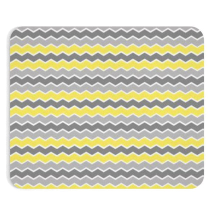 Chevron Pattern Neoprene Mouse Pad for Enhanced Comfort and Performance - Très Elite