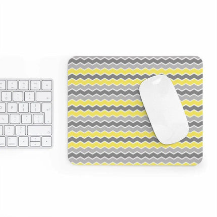 Chevron Pattern Neoprene Mouse Pad for Enhanced Comfort and Performance - Très Elite