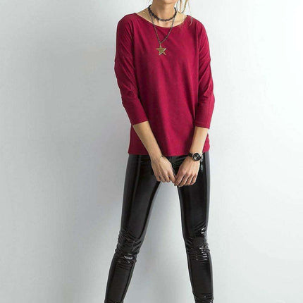 Chic 3/4 Sleeve Cotton Blend Blouse - Très Elite