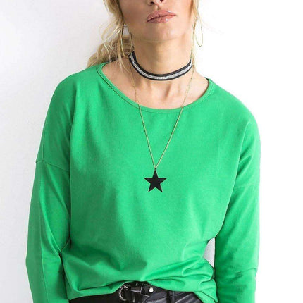 Chic 3/4 Sleeve Cotton Blend Blouse - Très Elite