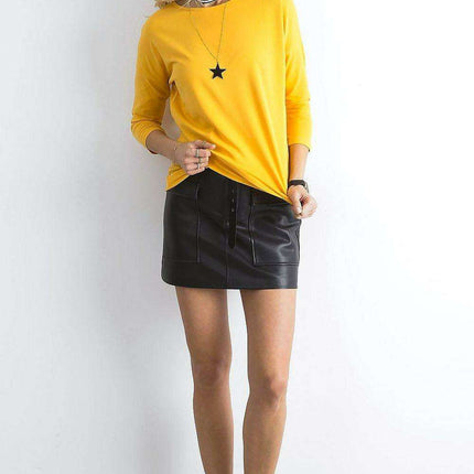 Chic 3/4 Sleeve Cotton Blend Blouse - Très Elite