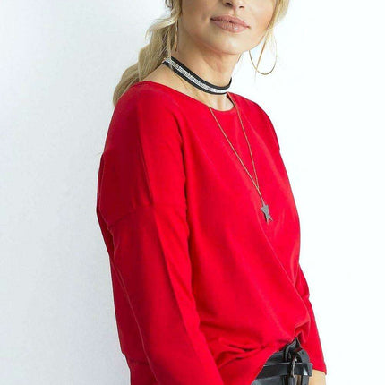 Chic 3/4 Sleeve Cotton Blend Blouse - Très Elite