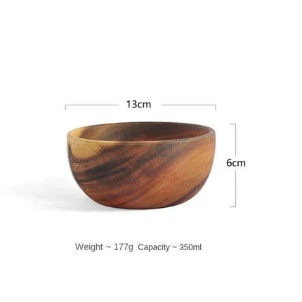 Chic Acacia Wooden Bowl for Children - A Stylish Addition to Mealtime - Très Elite