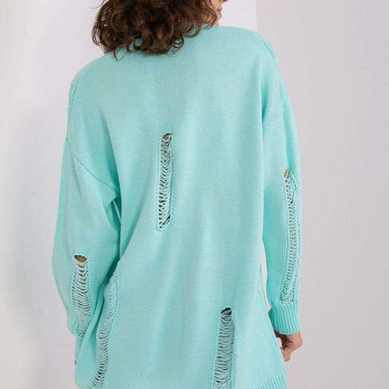 Chic Adjustable Knit Cardigan with Heart-Shaped Neckline - Très Elite