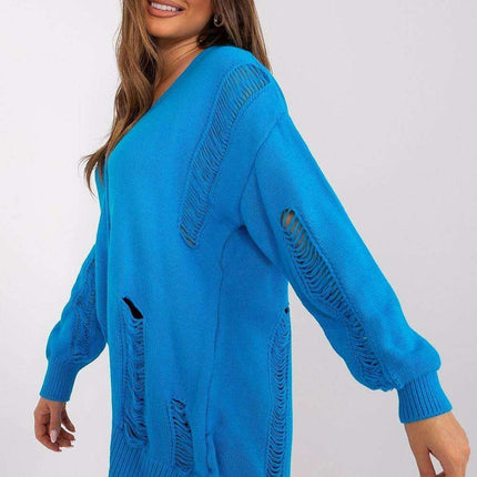 Chic Adjustable Knit Cardigan with Heart-Shaped Neckline - Très Elite