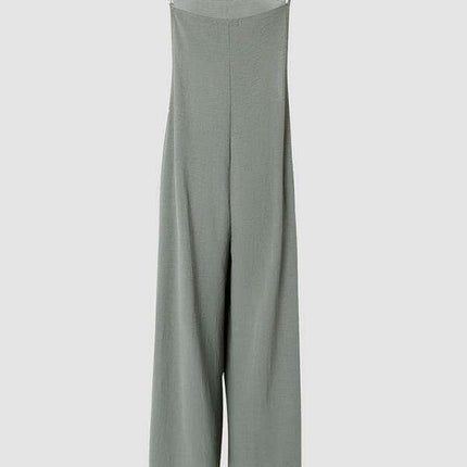Chic Adjustable Suspender Wide Leg Jumpsuit: The Essential Fashion Statement for Women - Très Elite