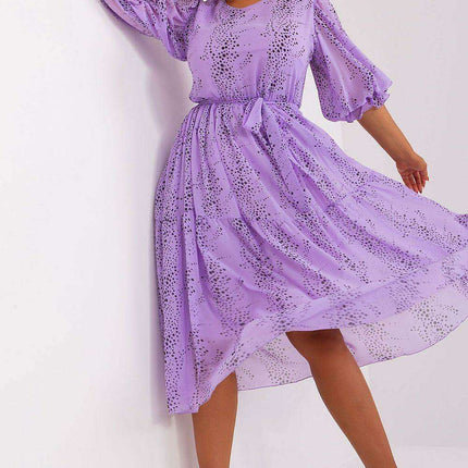 Chic Adjustable Waist Tie Plus Size Dress by Lakerta - Très Elite