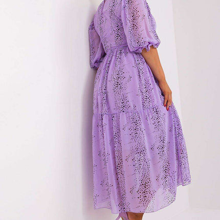 Chic Adjustable Waist Tie Plus Size Dress by Lakerta - Très Elite