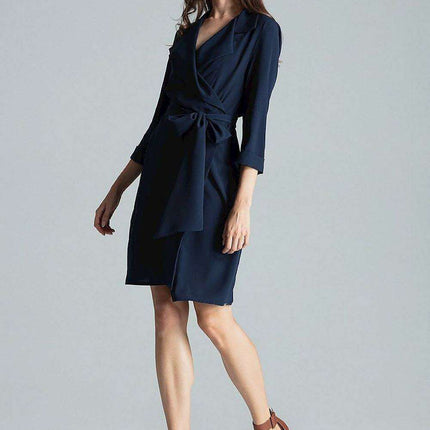 Chic Adjustable Waist-Tie Shirt Dress with Trendy Patterns - Très Elite