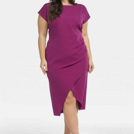 Chic Allure Plus Size Tara Dress for Elegant Occasions - Très Elite