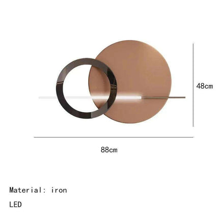 Chic Art Deco LED Wall Sconce: A Stylish Illumination Option for Modern Spaces- Très Elite- Très Elite