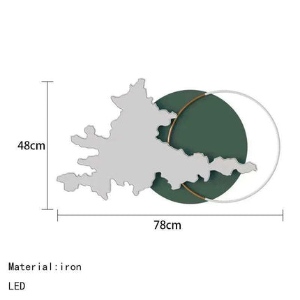 Chic Art Deco LED Wall Sconce: A Stylish Illumination Option for Modern Spaces- Très Elite- Très Elite