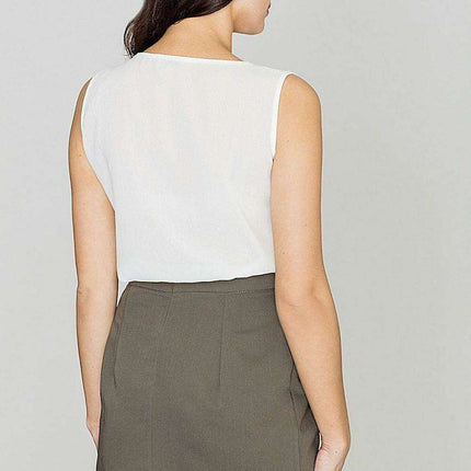 Chic Asymmetric Front-Cut Pencil Skirt - Très Elite