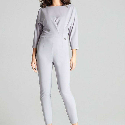 Chic Asymmetrical Black Kimono Jumpsuit - Très Elite