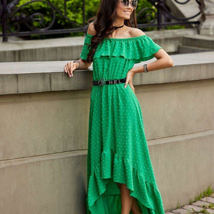 Chic Asymmetrical Evening Gown