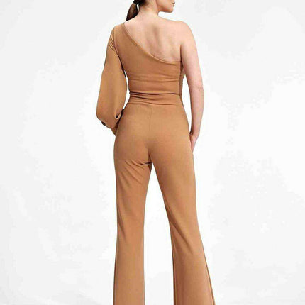 Chic Asymmetrical Jumpsuit - Très Elite
