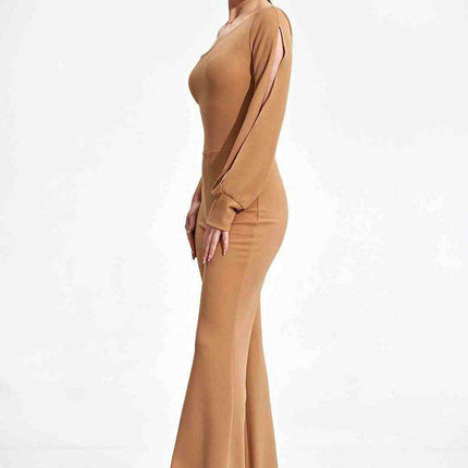 Chic Asymmetrical Jumpsuit - Très Elite