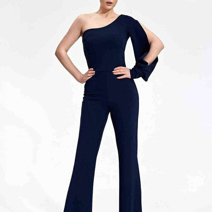 Chic Asymmetrical Jumpsuit