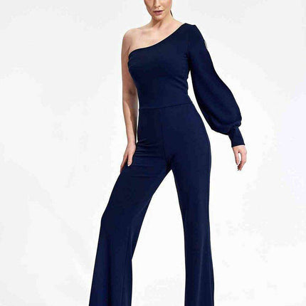 Chic Asymmetrical Jumpsuit - Très Elite