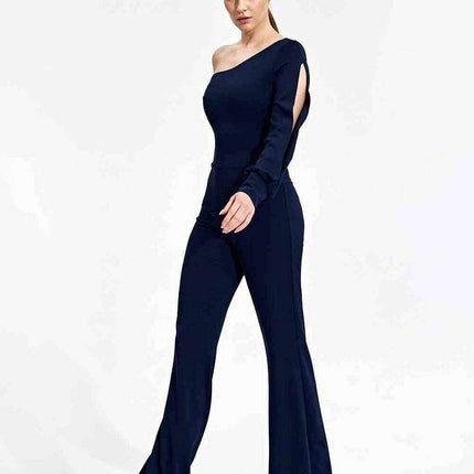 Chic Asymmetrical Jumpsuit - Très Elite