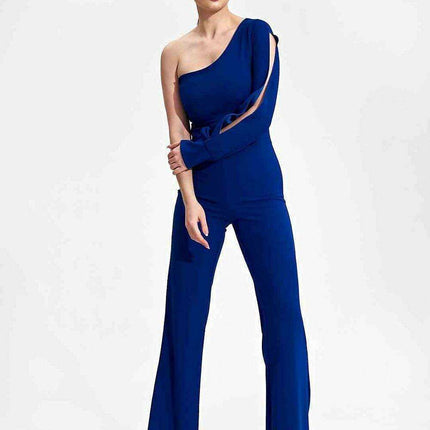 Chic Asymmetrical Jumpsuit - Très Elite