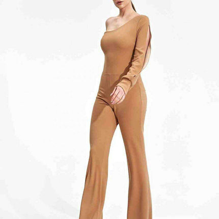 Chic Asymmetrical Jumpsuit - Très Elite