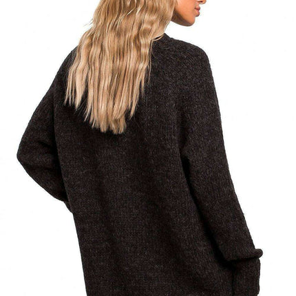 Chic Asymmetrical Knit Sweater - Très Elite
