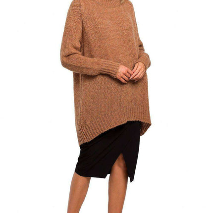 Chic Asymmetrical Knit Sweater - Très Elite