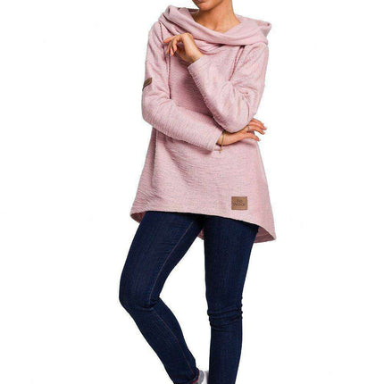 Chic Asymmetrical Knit Sweatshirt for Ultimate Comfort - Très Elite