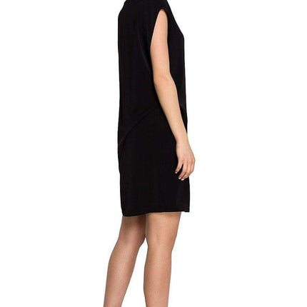 Chic Asymmetrical Layered Day Dress - Très Elite