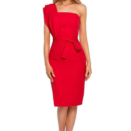 Chic Asymmetrical One-Shoulder Evening Dress - Très Elite