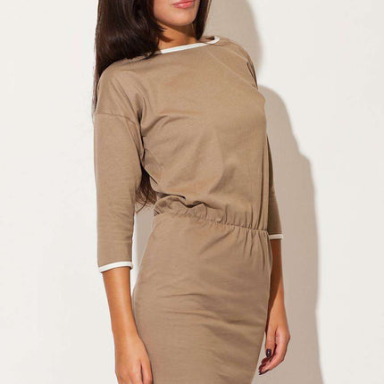 Chic Autumn Cotton Daydress: A Stylish Creation by Katrus - Très Elite